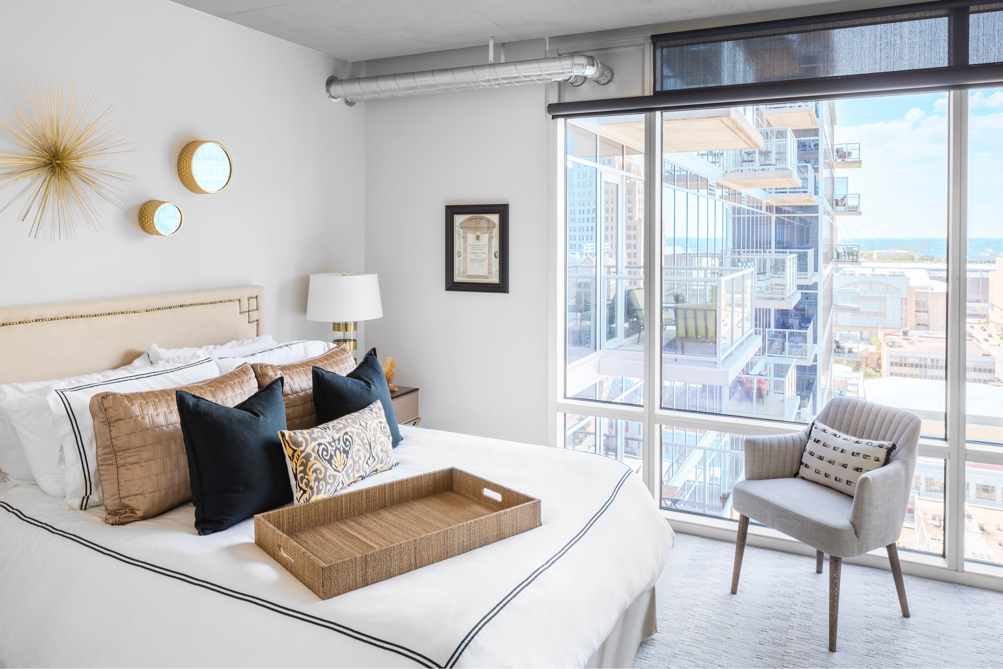 Two Light Luxury Apartments offers Luxury Bedroom Suites