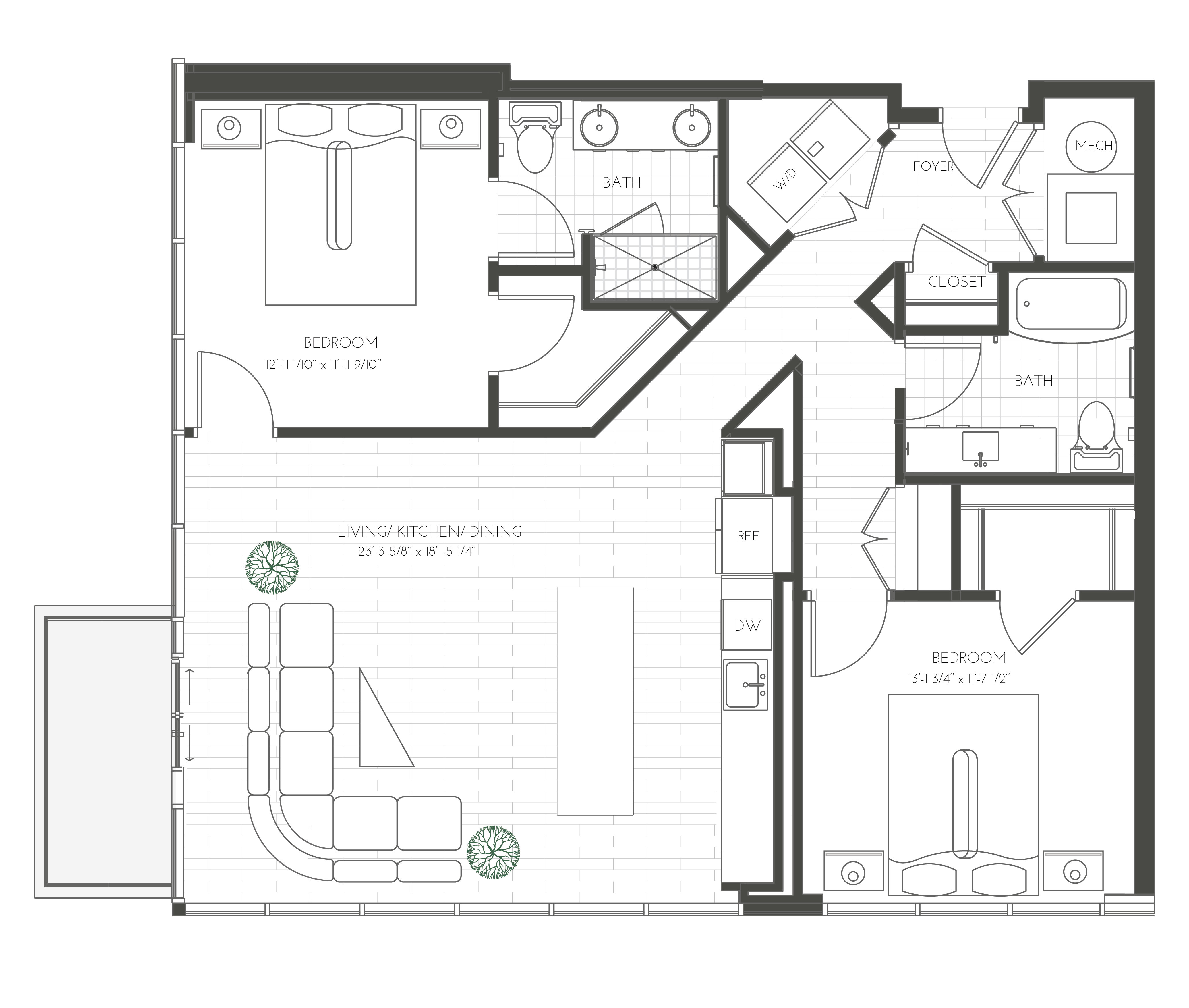 floor-plans-two-light-luxury-apartments-in-kansas-city